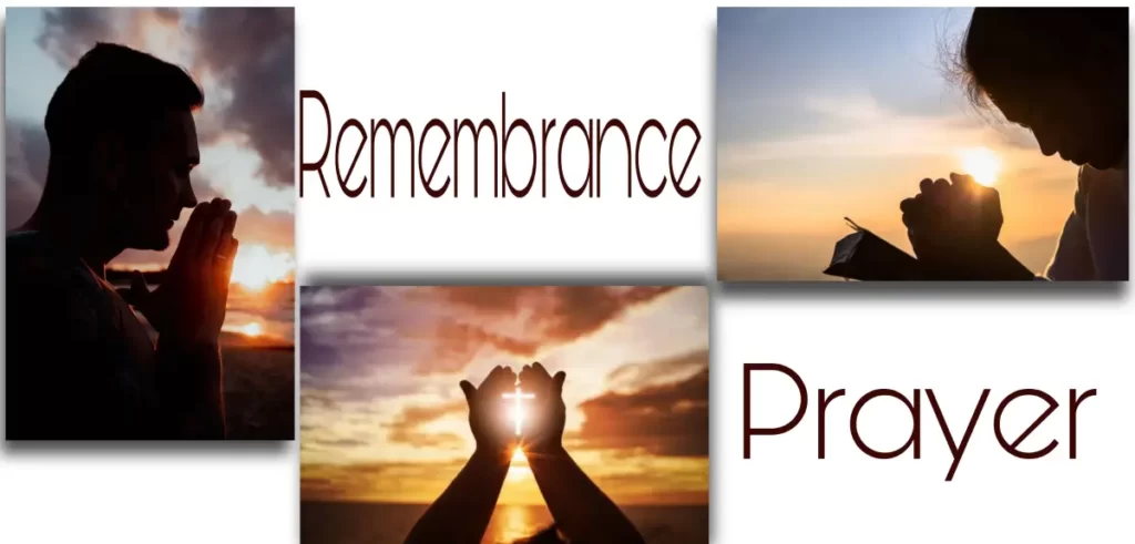Prayer of Remembrance of a Loved One